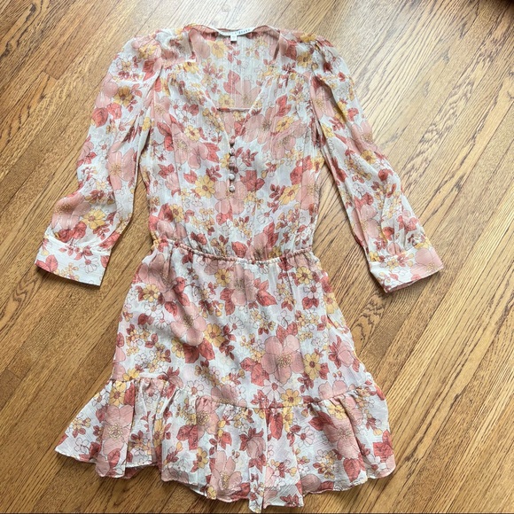 Veronica Beard Floral Summer Dress. - Picture 1 of 6